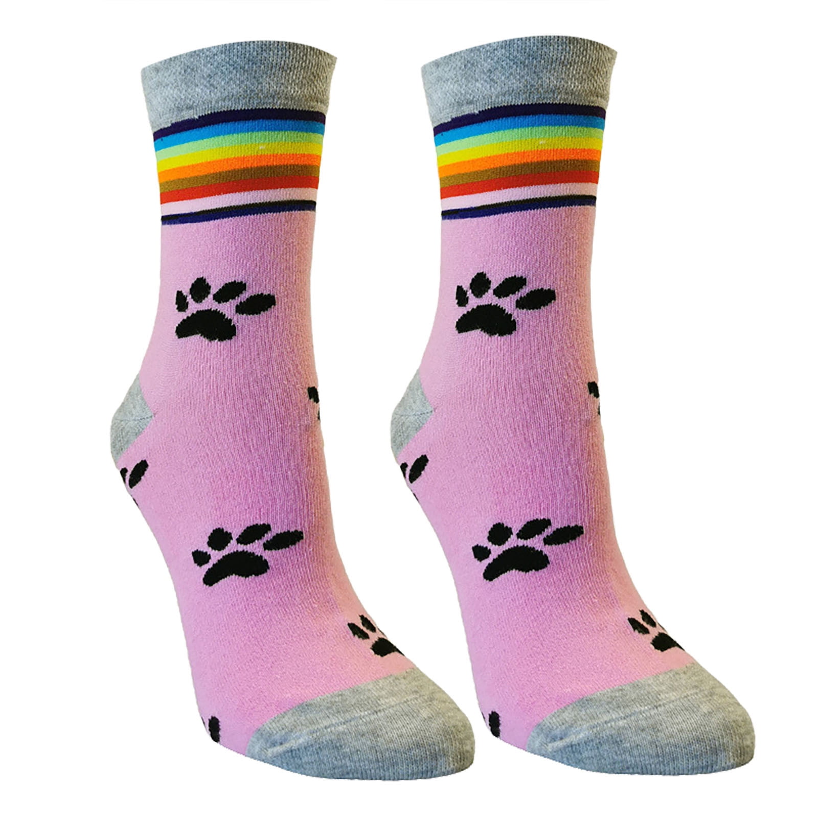 LOVSSU Chaussettes Pour Femmes Lot De 5 Paires Chaussettes Courtes