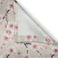 thumbnail image 6 of Ambesonne East Valance & Curtain, Flowering Cherry Blooms, 55"x24", Beige Rose, 6 of 6