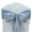 Dusty Blue, variant on Efavormart 5 Pack | 6"x106" Accordion Crinkle Taffeta Chair Sashes - Purple