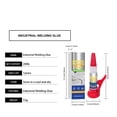 thumbnail image 3 of Transparent Adhesive, Aetherz Multipurpose Adhesive, Sealant Quick Drying Glue Anti Clog Formula, Transparent Waterproof Adhesive, Quick-Drying Tile Repair Glue, Bonding Repair Solution 20Ml, 3 of 9