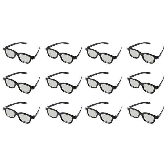 3D Glasses for Cinema 3D TV'S - 12 Pairs