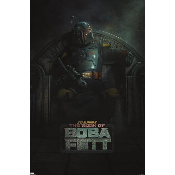 Star Wars: The Book of Boba Fett - Teaser Wall Poster, 22.375" x 34"
