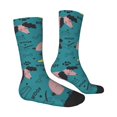 thumbnail image 4 of Yiaed Dachshund Dog Print Great elasticity Crew Socks Sports socks for Men and Women, 4 of 5