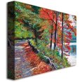 thumbnail image 2 of Trademark Art "Rockefeller Park" Canvas Wall Art by David Lloyd Glover, 2 of 2