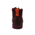thumbnail image 6 of Men's TAYNO Wallabee Style Chukka Boots Soft Micro Suede MOJAVE S Wine, 6 of 11