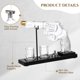 thumbnail image 4 of Muebles de oficina para el hogar Juegos de decantadores de whisky para hombres Juego de decantador de licor con vidrio Idea de regalo única para hombres Padre Artículos geniales de aniversario Regalo, 4 of 8