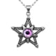 thumbnail image 2 of Colgante Collar Yinane con Resina Evil Eye Ojo morado, 2 of 8