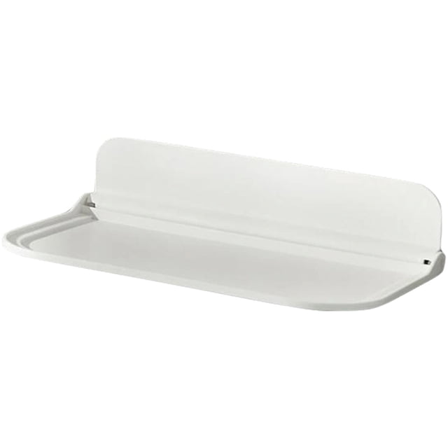 Shisuyan Bathroom Wall Shelf Foldable Floating Shelf Towel Sundries Storage Shelf