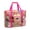 Flamingo, variant on Mesh Beach Bag With Pockets & Zipper, Lightweight Shop Grocery Bag Flamingo