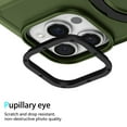 thumbnail image 4 of Dteck for iPhone 13 Pro Max Case with Invisible Built in Stand & Ring Holder,Military Grade Drop Protection Shockproof Hybrid Case for iPhone 13 Pro Max,Green, 4 of 8