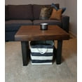 thumbnail image 5 of DII Square Modern Style Paper Stripe Cube Storage Bin in Black, 5 of 6