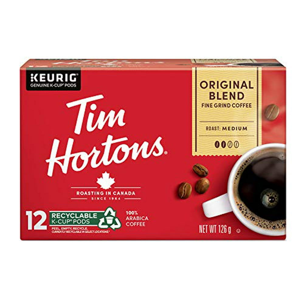 Tim Horton's KCup Original 12 Count,Red