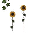 thumbnail image 4 of Yellow Sunflower Garden Stake for Outdoor Use Durable Iron Material 12.5 Inches, 4 of 5
