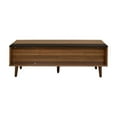 thumbnail image 4 of ACME Avala Rectangular Wooden Coffee Table with Lift Top in Walnut and Black, 4 of 6
