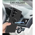 thumbnail image 3 of for Samsung Galaxy S23 Ultra Case with Ring Stand [360° Rotatable Ring Holder Magnetic Kickstand & Soft Microfiber Lining] TPU Shockproof Protective Phone Cases for Samsung Galaxy S23 Ultra Black, 3 of 12