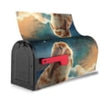 thumbnail image 3 of Naloa Starry Sky Cloud Cute Rabbit Mailbox Covers Magnetic Post Box Cover Post Letter Box Cover Garden Decor-21x18 in, 3 of 8