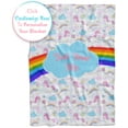 thumbnail image 5 of Personalized Butterfly Blanket | Custom Blanket | Girl Stuff | Soft Customized Throw Blankets for Girls | Monogrammed Name Blanket | Plush Gifts for Kids | 30x40 Fleece, 5 of 6