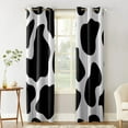 thumbnail image 3 of Black And White Cow Curtain for Living Room Kids Room Decoration Bedroom Curtain Window Treatment Drapes, 3 of 5