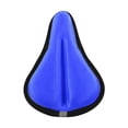 thumbnail image 4 of Cubierta de cojín de asiento de bicicleta para niños Diseño ergonómico ventilado con Fluya reflectante Anti slip Foam de memoria de alta densidad Azul, 4 of 8