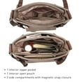 thumbnail image 5 of Dasein Women Lightweight Crossbody Bags Soft Vegan Leather Messenger Bag Shoulder Bag Travel Purse, 5 of 9