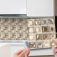 thumbnail image 1 of Nsxcdh Tile Stickers 10pc Crystal Tile Stickers DIY Self-Adhesive Wall Stickers, 1 of 9