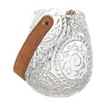 thumbnail image 1 of Jarrón de cristal con flores, jarrones decorativos en relieve, decoraciones con asa para cinturón, botella de escritorio Claro, 1 of 9
