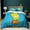 Color3, variant on 3pcs The Simp-sons Bedding Set Soft Breathable Quilt Cover Kids Bedroom Decor Light-Weight Duvet Cover with Pillowshams