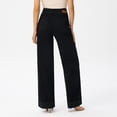 thumbnail image 3 of roswear Wide Leg Jeans for Women Baggy Denim Pants, Size 4-18, 3 of 6
