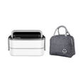 thumbnail image 1 of Heated Lunch Box 3 Layers Insulated Lunch Container Leak-Proof Thermal Bento Box Every Parts Detachable Meal Heater with Handle, 1 of 9