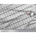 thumbnail image 3 of Soimoi Black Cotton Voile Fabric Diagonal Check Print Fabric by Yard 42 Inch Wide, 3 of 3