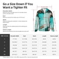 thumbnail image 5 of Lsque Turquoise Beach Kayaking UPF 50+ Lightweight Sun Protection Men's Women's Long Sleeve Shirt, Hoodie Performance -3X-Large, 5 of 9