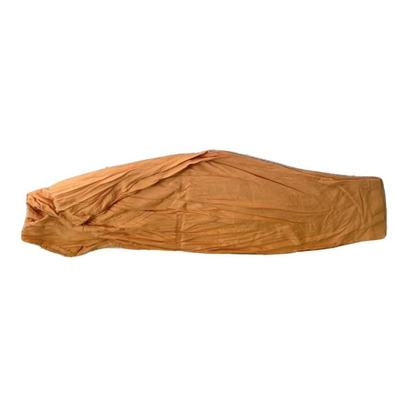 Designer Boutique Shalwar Trouser Pants Pakistani Indian Medium Cotton Orange M New