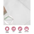 thumbnail image 6 of Sage Green White Stripe Kitchen Dish Towels for Drying Dishes Set of 4, Modern Rustic Vertical Striped Waffle Weave Microfiber Hand Tea Bathroom Towels Quick Dry & Absorbent Towel 15.7x23.6, 6 of 7