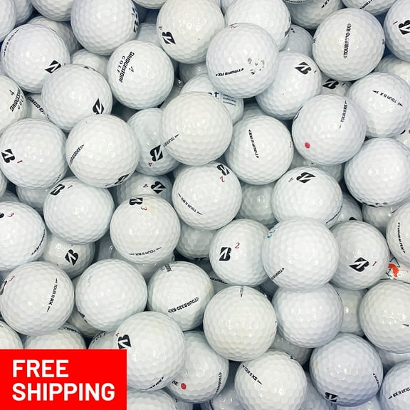 Pre-Owned 50 Bridgestone AAA Used Recycled Golf Balls, White, by Mulligan Golf Balls