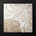 thumbnail image 2 of Kimberly, Allen 15x15 Black Modern Framed Museum Art Print Titled - Paper Roses, 2 of 5