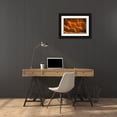thumbnail image 3 of Alnassar, Abdullah 24x17 Black Ornate Wood Framed with Double Matting Museum Art Print Titled - The Path Of Camels Across The Sands, 3 of 4