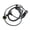 Front Left, variant on YUASDGCK 4670A577 Compatible for Mitsubishi for Lancer Evo X 2007-2015 4670A578 Front Left Right ABS Wheel Speed Sensor
