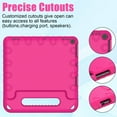 thumbnail image 5 of BMOUO Kids Case for Onn 10.1 Pro Tablet 2020 (Model: 100003562),Shockproof Light Weight Convertible Handle Stand Kids Case for Onn 10.1" Pro Android Tablet 2020(JUST for Onn 10.1 PRO),Rose, 5 of 8