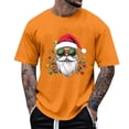 thumbnail image 1 of Tops para hombre, blusas y camisas de manga corta con cuello redondo para hombre, camiseta informal con cuello redondo y estampado para hombre, blusa de manga corta, blusa de poliéster para hombre, 1 of 4