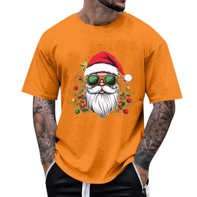 Tops para hombre, blusas y camisas de manga corta con cuello redondo para hombre, camiseta informal con cuello redondo y estampado para hombre, blusa de manga corta, blusa de poliéster para hombre