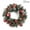 Gold, variant on 10 in Pre-lit Artificial Christmas Wreath| Flocked with Mixed Decorations and Pre-strung Yellow Lights Christmas Garland For Front Door or Home Decor Use (Gold)