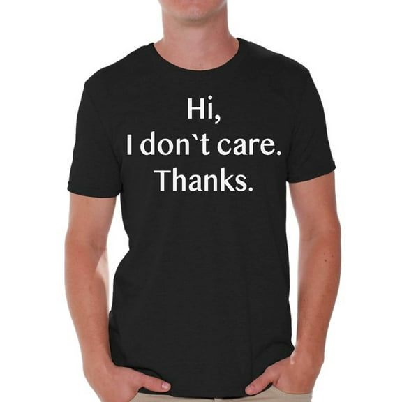 Awkward Styles Men's Humor Shirts Mens Humor Graphic Tees I Don't Care Shirt Mens Novelty Sarcastic Funny T-shirts