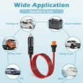 thumbnail image 7 of CoolStuff XT60i Car Charge Cable 12AWG 20Amp,12V 24V Cigarette Lighter Plug to XT60i Cord for Power Stations,Solar Generators (5FT), 7 of 7