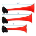 thumbnail image 4 of Spec-D Tuning 5PC 125Db Musical Red Trumpets Dukes Of Hazzard 12V Dixie Horn w/ Air Compressor, 4 of 7