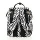 thumbnail image 3 of Mochila Pañalera ISADEN para bebé con cambiador cuna color Cebra, 3 of 7