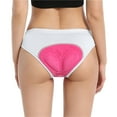 thumbnail image 7 of Women's Cycling Briefs 3D Thickened Silicone Cushion Briefs Lightweight Quick Drying No Show Underwear Panties Bikini for Women Seamless Womens Panties Bikini Nylon Silk Thongs for Women Women Briefs, 7 of 7