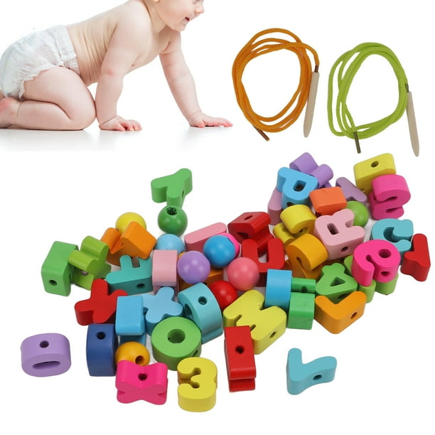 Alphabet lacing beads hotsell