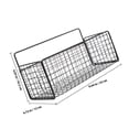 thumbnail image 2 of Mobutofu Rustproof Shower Shelf Racks Bathroom Accessories Iron Bathroom Use 1Pcs, 2 of 5