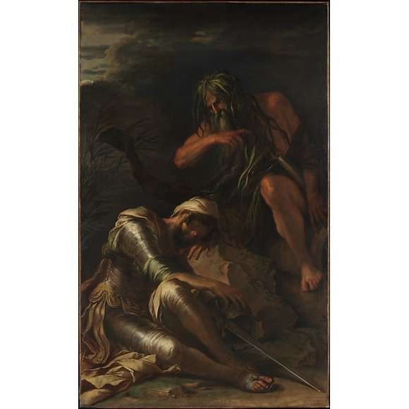 The Dream of Aeneas Poster Print by Salvator Rosa (Italian, Arenella (Naples) 1615 �1673 Rome) (18 x 24)