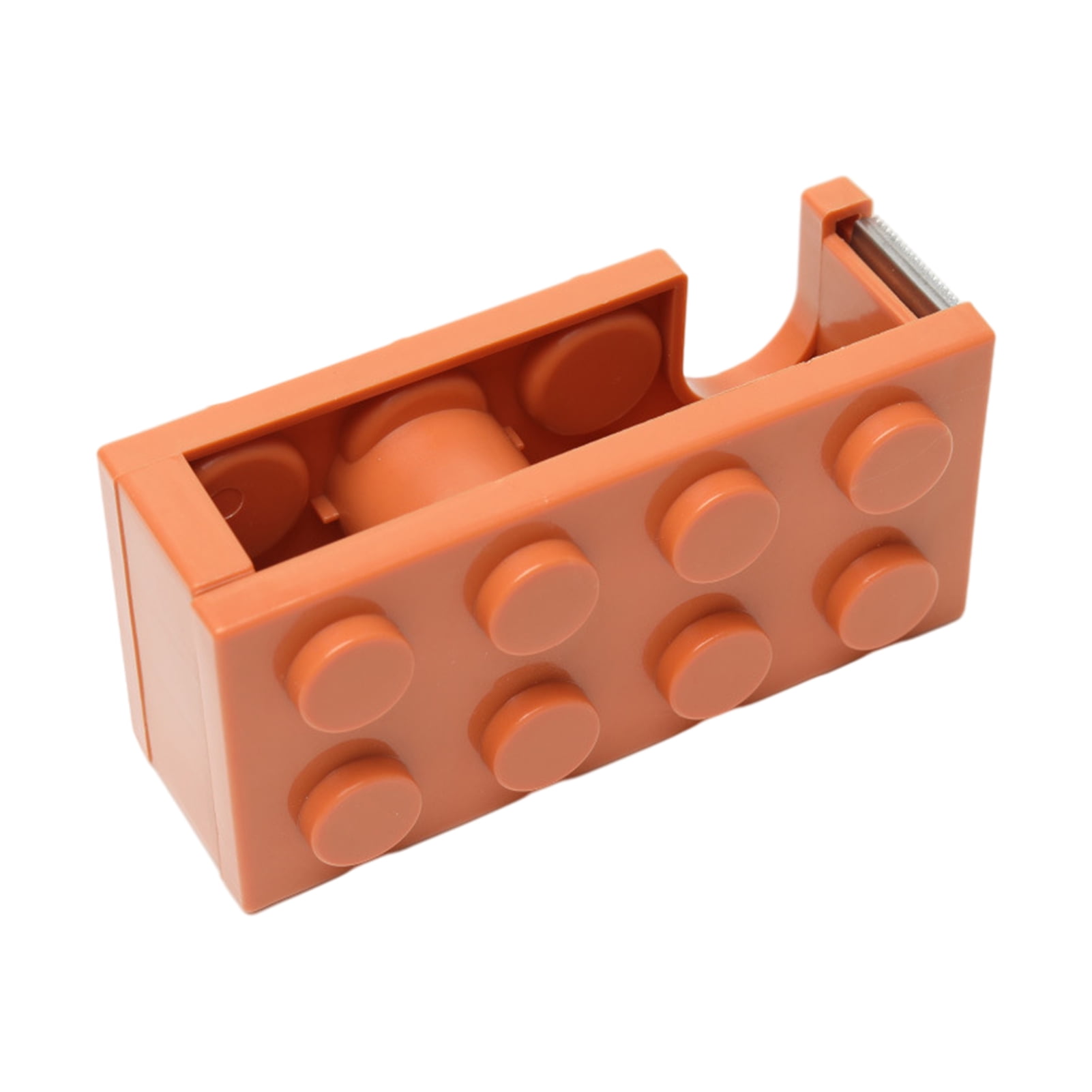 Toy Bricks Design Masking Tape Cutter Laborsaving Plastic Storage